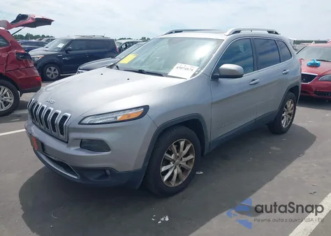 2015 Jeep Cherokee Limited from USA, damaged, VIN 1C4PJMDB1FW635538